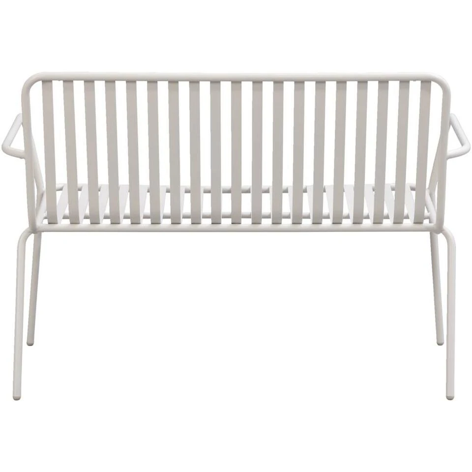 Tuinbank Vence - Metaal Zand - 81x114x62 Cm 3 Tuinbank Vence - Metaal Zand - 81x114x62 Cm - Afbeelding 3