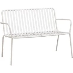 Tuinbank Vence - Metaal Zand - 81x114x62 Cm