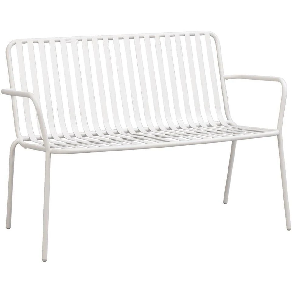 Tuinbank Vence - Metaal Zand - 81x114x62 Cm 1 Tuinbank Vence - Metaal Zand - 81x114x62 Cm