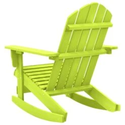 VidaXL - Schommelstoel Adirondack - Groen - Hout -Leenbakker Winkel 52809f0c1c494f57a80ed4dc99d342a6