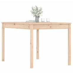 VidaXL - Tuintafel - Bruin - Grenenhout - 121 X 82.5 X 76 Cm -Leenbakker Winkel 52fc9d57ef2e40c4ae495bec61712a3d