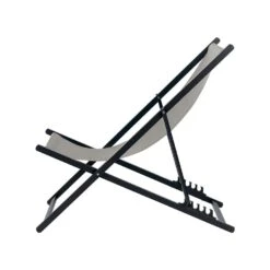 Beliani Tuinligstoel LOCRI II - Grijs Synthetisch Materiaal, Aluminium 7 Beliani Tuinligstoel LOCRI II - Grijs Synthetisch Materiaal, Aluminium -Leenbakker Winkel 53233194d1d14f7288b48d230754d693