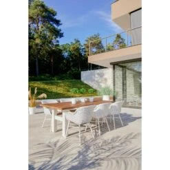 Hartman Heron Dining Tuintafel 240x100 Cm. - Wit/Teak 12 Hartman Heron Dining Tuintafel 240x100 Cm. - Wit/Teak -Leenbakker Winkel 5488f6e12c1740288dc1decfe8c6ffd4