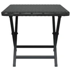 VidaXL - Tafel Inklapbaar - Zwart - Poly Rattan - 45x35x32 Cm -Leenbakker Winkel 575b027ede4c468e9712770e3ba61e00