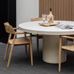 Tuintafel Rond 150cm - Beige Eco Composiet - Betonlook - Eden -Leenbakker Winkel 5797fb7a126040f792ae7caaf335bb2f