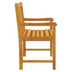 VidaXL - Tuinbank - Bruin - Acaciahout - 110 X 55.5 X 90 Cm -Leenbakker Winkel 5934a651ff424380b8a3785e7e654208