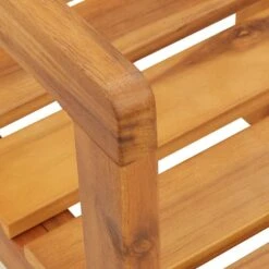 VidaXL - Tuinstoelen - Bruin - Massief Acaciahout - 4 Stuks - 50x53x80 Cm -Leenbakker Winkel 5e26450d43ea4b6bbecf4ad5db20c311