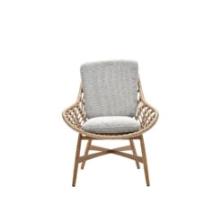 Castello Lounge Fauteuil - Light Teak Look - Natural Rotan-merino Sand -Leenbakker Winkel 5e9a25165ebe4917b84e6d708308a167