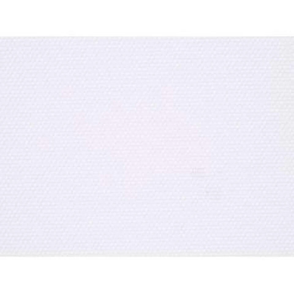 Beliani Tuinligstoel FOSSATO - Wit Aluminium, Textiel 4 Beliani Tuinligstoel FOSSATO - Wit Aluminium, Textiel - Afbeelding 4