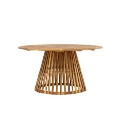 Svea - Viktor Ronde Tuintafel - ø150 Cm - Naturel -Leenbakker Winkel 63ddb5e2371147bc9daa9f4a285fadbd
