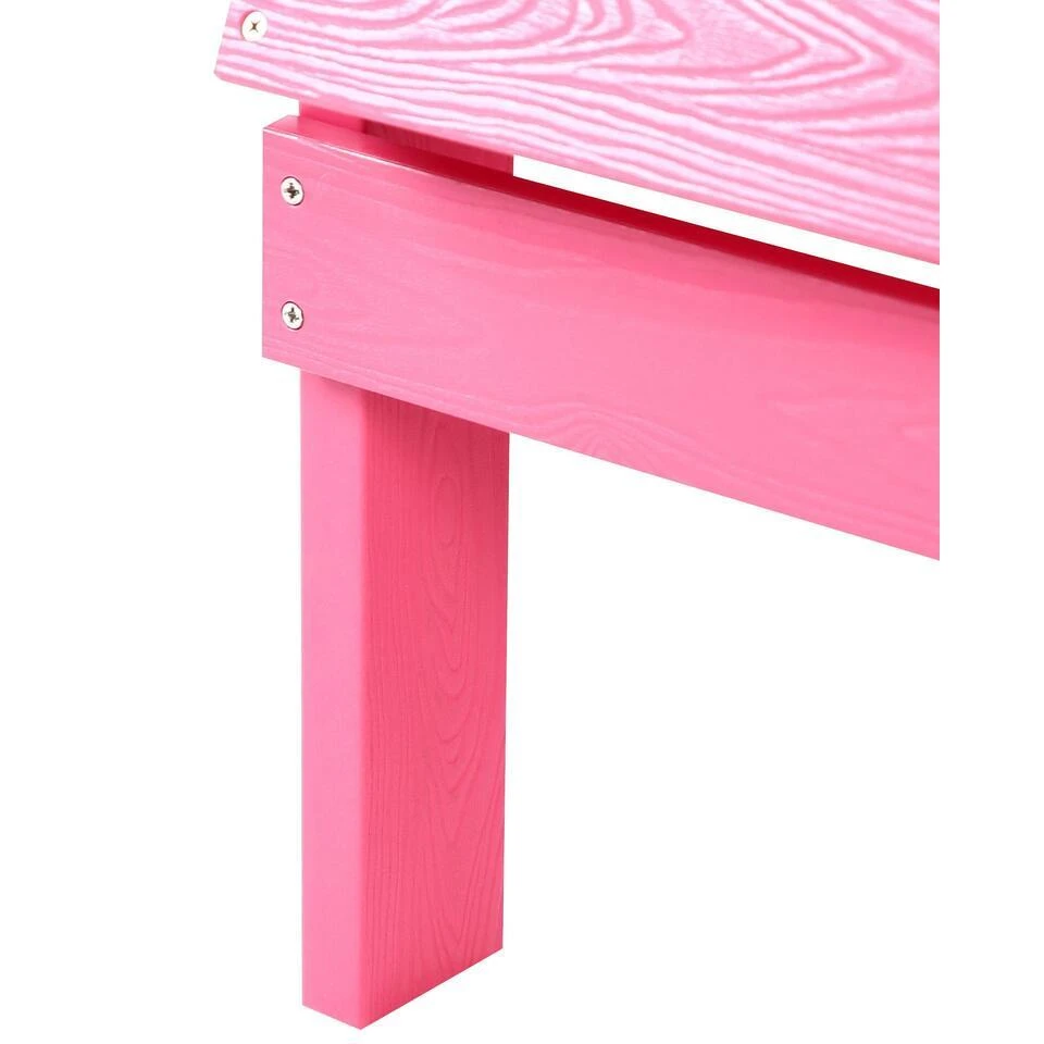 ADIRONDACK - Tuinstoel - Roze - Kunsthout 7 ADIRONDACK - Tuinstoel - Roze - Kunsthout - Afbeelding 7