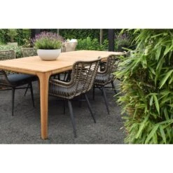 VDG Set Van 4 - Jasmine Dining Tuinstoel - Naturel -Leenbakker Winkel 64f66d67408e4c7b833b1183fc0a9027 1