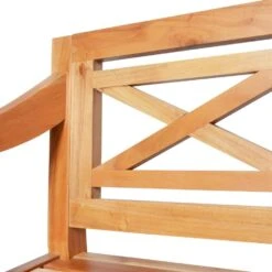 VidaXL Bank Batavia 136 Cm Massief Mahoniehout Lichtbruin 7 VidaXL Bank Batavia 136 Cm Massief Mahoniehout Lichtbruin -Leenbakker Winkel 659d32920b1547e7940ebcd96ff6d762