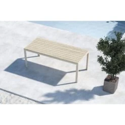 Svea - Farid Tuintafel - 205 X 90 X 74 Cm - Beige 8 Svea - Farid Tuintafel - 205 X 90 X 74 Cm - Beige -Leenbakker Winkel 6601d6a63fb24c25af185fee03d0ccae