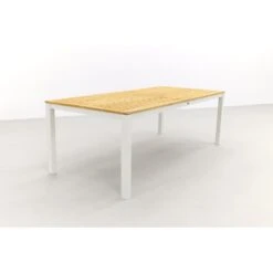 Hartman Sonata Tuintafel 220x100 Cm. - Teak - Wit -Leenbakker Winkel 6736ae1c4de249528b386a4b961def3f