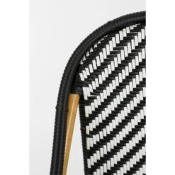 Mica Decorations Mandox Bank - L98 X B60 X H93 Cm - Rotan - Zwart, Wit 12 Mica Decorations Mandox Bank - L98 X B60 X H93 Cm - Rotan - Zwart, Wit -Leenbakker Winkel 69a2ee4859f34448a54e86e844cc2110