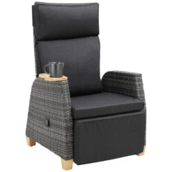 Tectake Wicker Fauteuil Pescara Met Aluminium Frame, Rugleuning Verstelbaar -Leenbakker Winkel 69c73df072c7496ab88efdb784f53960