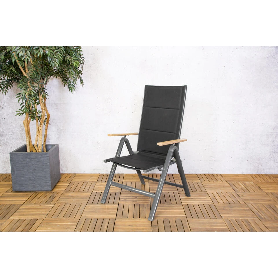 Sens-Line - Pisa Verstelbare Stoel - 65x62x110 - Aluminium 9 Sens-Line - Pisa Verstelbare Stoel - 65x62x110 - Aluminium - Afbeelding 9