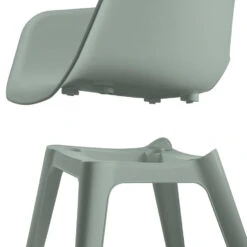 Keter Akola Tuinstoelen - 2 Stuks -56.5x55x80cm - Vintage Green -Leenbakker Winkel 6a548318886840938a093180db74fe81