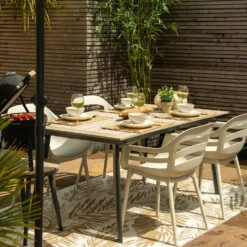 Garden Impressions Penedo Tuintafel 160x90 Cm - Light Teak Vironwood -Leenbakker Winkel 6ac10167d96b4e06a69d55a4723d706d