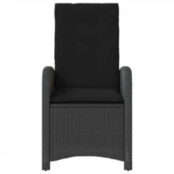 VidaXL - Verstelbare Tuinstoel Met Kussens - Zwart - Poly Rattan 14 VidaXL - Verstelbare Tuinstoel Met Kussens - Zwart - Poly Rattan -Leenbakker Winkel 6ae27840d53b4bdda8f47d1c4a16af76