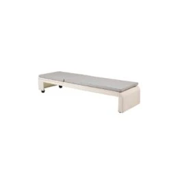 Svea - Yuri Ligbed - Wicker - Wit/grijs -Leenbakker Winkel 6ba0c4c8bff0448090b4cd725c28ebc6