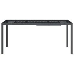 VidaXL - Tuintafel - Antraciet - Staal - 165 X 80 X 72 Cm -Leenbakker Winkel 6bbc5671cd6e40a0a6dd74e339f22a26