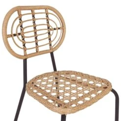 PRATELLO - Tuinstoel Set Van 4 - Naturel - PE Rotan 19 PRATELLO - Tuinstoel Set Van 4 - Naturel - PE Rotan -Leenbakker Winkel 6de573dfe3c149e08ffc5c329e86436d