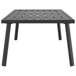 VidaXL - Tuintafel - Antraciet - Staal - 110x55x35 Cm -Leenbakker Winkel 6fbdfc772fab4c6daa6368d69a9c62ba