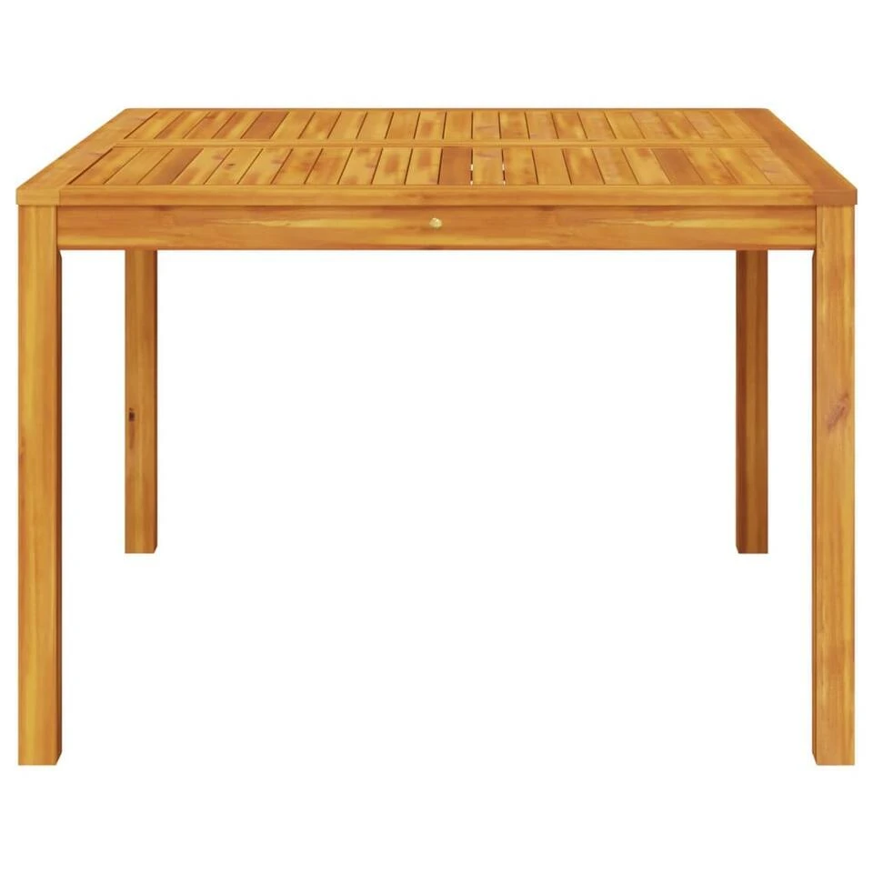 VidaXL - Tuintafel - Bruin - Acaciahout - 110 X 110 X 75 Cm 5 VidaXL - Tuintafel - Bruin - Acaciahout - 110 X 110 X 75 Cm - Afbeelding 5