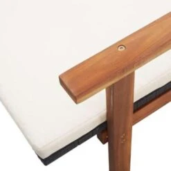 VidaXL Ligbed Met Kussen Poly Rattan En Massief Acaciahout Zwart -Leenbakker Winkel 720caf20bf934c81a94a8e05a09d0c17