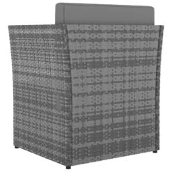 VidaXL - Tuinstoelen - Antraciet - Poly Rattan - Met Voetenbank -Leenbakker Winkel 72b6947f5ab34061977fda45123ec1d8