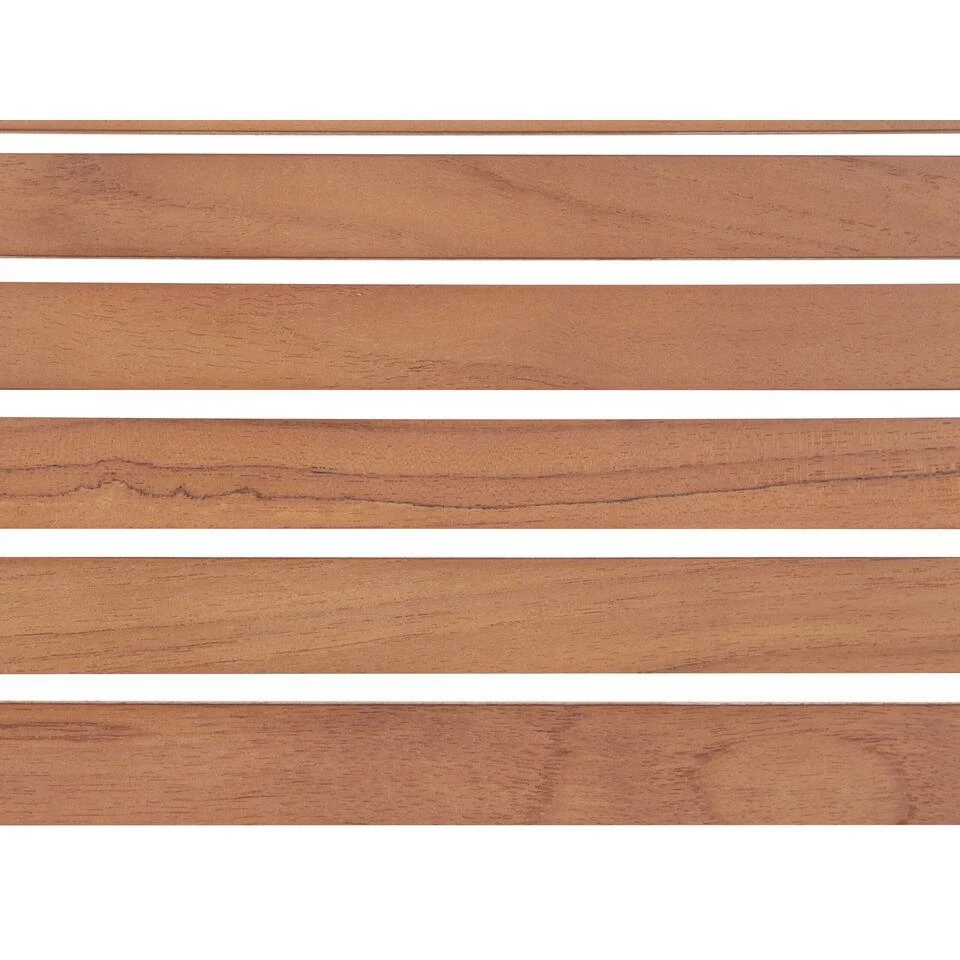 VIAREGGIO II - Tuintafel - Lichte Houtkleur - 90 X 200 Cm - Teakhout 8 VIAREGGIO II - Tuintafel - Lichte Houtkleur - 90 X 200 Cm - Teakhout - Afbeelding 8