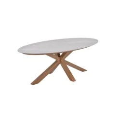 Scotland Tafel - 230x115 Cm - Light Teaklook - Centostone Napoli Sand -Leenbakker Winkel 730fe5e5035d459ba9c45decb26307dc