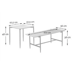 CALICOSY - Set Van 2 Salontafels JESSIE - Licht Hout - 38x100x40 Cm 9 CALICOSY - Set Van 2 Salontafels JESSIE - Licht Hout - 38x100x40 Cm -Leenbakker Winkel 7328ba18f9e94d6693fb69b63348abaf
