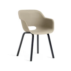 Keter Noa Tuinstoel - 2 Stuks - 55x56.5x80cm - Metalen Onderstel - Zand -Leenbakker Winkel 734f5c1045754188844828b3820e5e15