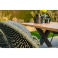 Garden Impressions Triton Dining Stoel - Rope/Moss Green -Leenbakker Winkel 737542a6642e4e8fb314e39c3ff468bd