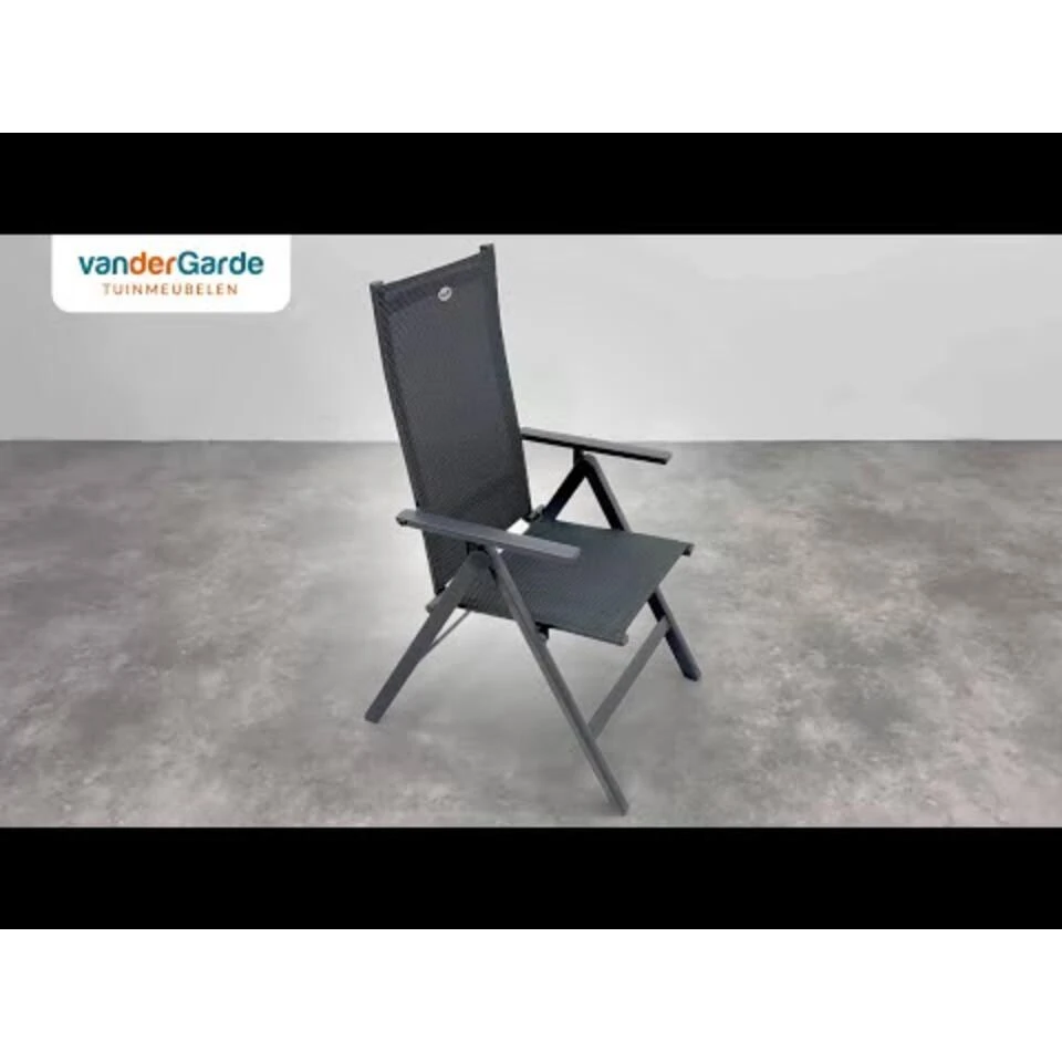 Set Van 4 - Hartman Napoli Verstelbare Stoel - Teak 11 Set Van 4 - Hartman Napoli Verstelbare Stoel - Teak - Afbeelding 11