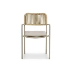 Tuinstoel Stapelbaar Aluminium/rope Taupe-naturel-bruin Coco Penya -Leenbakker Winkel 75d196b4fead49978343951bfa89cc61