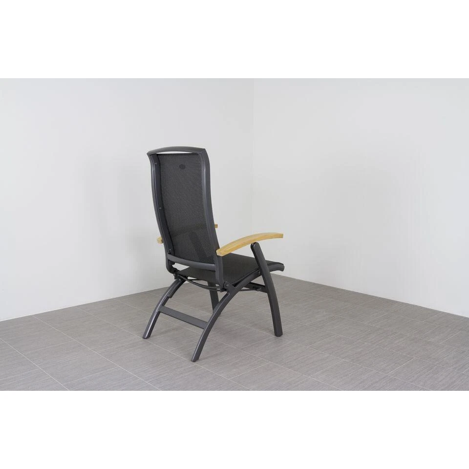 Set Van 4 - Hartman Da Vinci Verstelbare Stoel - Teak 5 Set Van 4 - Hartman Da Vinci Verstelbare Stoel - Teak - Afbeelding 5