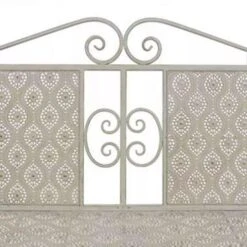 VidaXL Tuinbank 115 Cm Staal Grijs -Leenbakker Winkel 76b630aa634d489d8fc9bd32f4f6a5bd