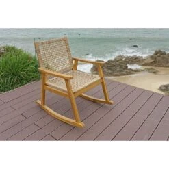 Schommelstoel Van Massief Acaciahout En Touw -Leenbakker Winkel 7730127fc33c452aa51eaaff27883d92