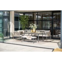 Lounge-diningtafel Voor Bologna/Diamo/Teramon - 160x90 Cm - Zwart -Leenbakker Winkel 7880b35cd4ac4df4a9d63bc8d52edbb4