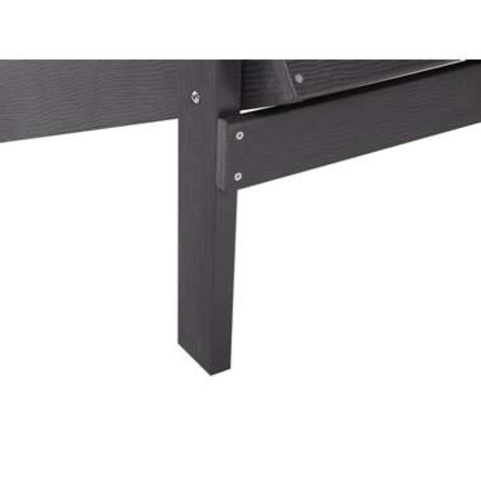 ADIRONDACK - Tuinstoel - Grijs - Kunsthout 6 ADIRONDACK - Tuinstoel - Grijs - Kunsthout - Afbeelding 6