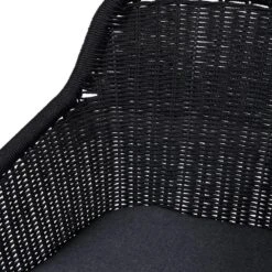 Lisomme Loki Rotan Tuinstoel Zwart - Met Zitkussen -Leenbakker Winkel 7b13dd35793c46d3926a8103631740b8