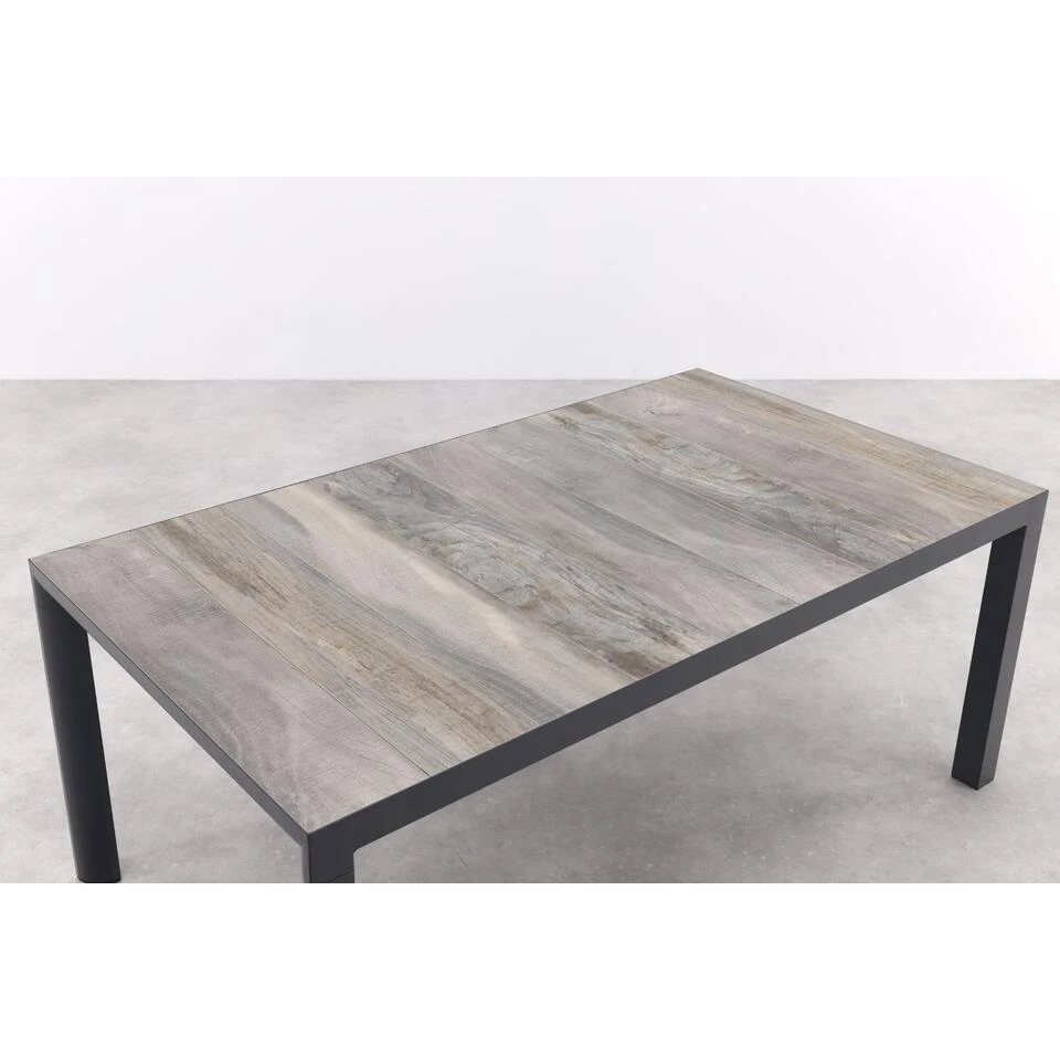 Kings Tuintafel Antraciet - 180x100 Cm 4 Kings Tuintafel Antraciet - 180x100 Cm - Afbeelding 4