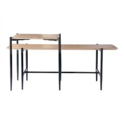 CALICOSY - Set Van 2 Salontafels JESSIE - Licht Hout - 38x100x40 Cm 10 CALICOSY - Set Van 2 Salontafels JESSIE - Licht Hout - 38x100x40 Cm -Leenbakker Winkel 7d825e06220841ae9786045f20883b7d