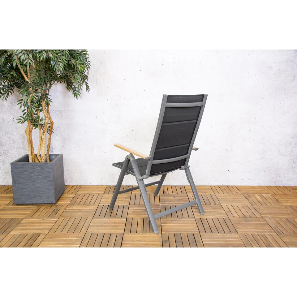 Sens-Line - Pisa Verstelbare Stoel - 65x62x110 - Aluminium 7 Sens-Line - Pisa Verstelbare Stoel - 65x62x110 - Aluminium - Afbeelding 7