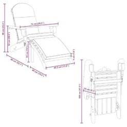 VidaXL - Adirondack Tuinstoel - Voetensteun - Bruin - Acaciahout 75x84x90 Cm 20 VidaXL - Adirondack Tuinstoel - Voetensteun - Bruin - Acaciahout 75x84x90 Cm -Leenbakker Winkel 7f83673e323b4b56bdbd84fc12708abe