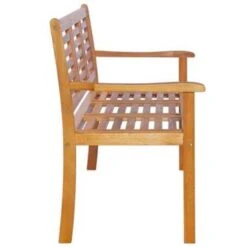 VidaXL Driezits Tuinbank 150 Cm Massief Eucalyptushout -Leenbakker Winkel 8060fec1c7d741aea67897ea5458c08b